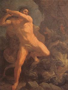 Guido Reni Hercules Vanquishing the Hydra (mk05) china oil painting image